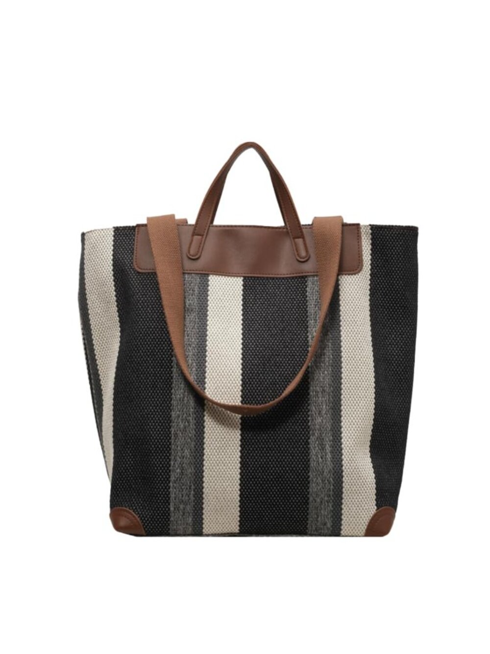 Large Women's Work Tote Bag - 13inch Laptop Compartment, Canvas Shoulder Bag